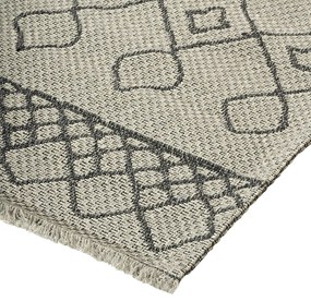 Beauty Home Χαλί βαμβακερό Cocotton 9231 125x180 Γκρι