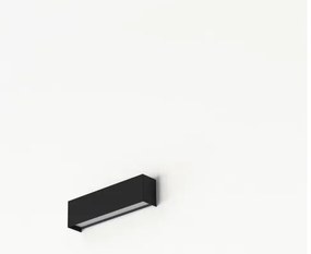 Απλίκα Φωτιστικό Τοίχου E14 10W IP20 Straight Wall XS Nowodvorski-7601-Μαύρο 7601