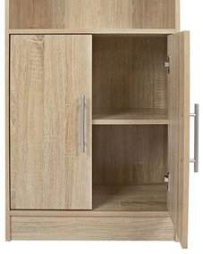 ΒΙΒΛΙΟΘΗΚΗ ΜΕΛΑΜΙΝΗΣ ENSLEY HM2027.02 SONAMA 60X30X180 εκ. - 0519908 - HM2027.02