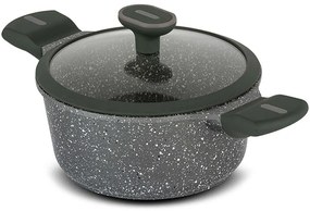 Κατσαρόλα Αντικολλητική Olea 10-302-220 20cm Black-Olive Nava 20cm Aluminium