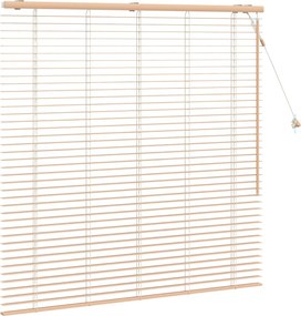 vidaXL Βενετσιάνικη Σκίαση Όψη Δρύς 130 x 130 cm 35 mm