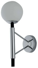 Φωτιστικό Τοίχου - Απλίκα I-Hammond-AP Chrome Luce Ambiente Design Metal, Glass