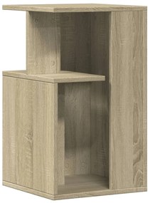 vidaXL Βοηθητικό Τραπέζι Sonoma Δρυς 35x35x60 εκ. Επεξεργασμένο Ξύλο