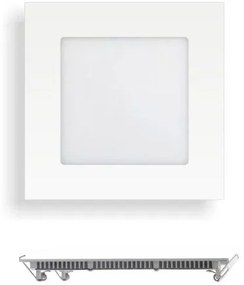 Φωτιστικό Οροφής Πάνελ Λεπτό LED SMD 6W 4000K Λευκό Epistar 5240 Spotlight-5240-Λευκό 5240
