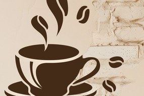 Σετ των 3 Intra απο ξύλο plywood 3mm-4mm πάχος - Διακόσμηση τοίχου καφέ Laser Cut Σχέδιο  Δίασταση 4x4 cm INTRAFABR-99569173