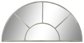 Τοίχο καθρέφτη DKD Home Decor Λευκό Γκρι Vintage Παράθυρο 122 x 2,5 x 62 cm