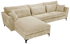 FOREVER ΚΑΝΑΠΕΣ ΓΩΝΙΑ ΑΡΙΣΤΕΡΗ BEIGE 316x185xH92cm - 71-0158