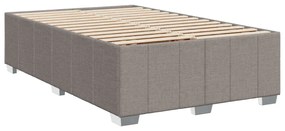 ΚΡΕΒΑΤΙ BOXSPRING ΜΕ ΣΤΡΩΜΑ TAUPE 120X200 ΕΚ. ΥΦΑΣΜΑΤΙΝΟ 3285467