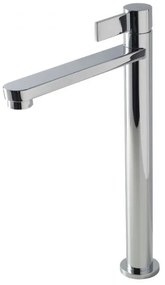 La Torre Taya Top Chrome Μπαταρία Νιπτήρος Υψηλή, με Βαλβίδα clic-clac 41501-100