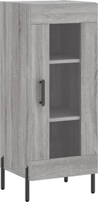 vidaXL Ντουλάπι Γκρι Sonoma 34,5x34x90 εκ. από Επεξεργασμένο Ξύλο