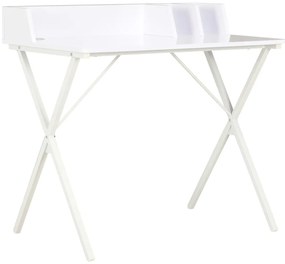 vidaXL Γραφείο Λευκό 80 x 50 x 84 εκ.