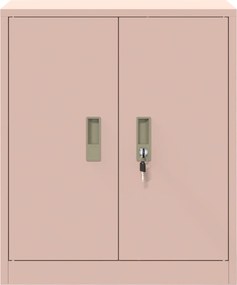 vidaXL Ντουλάπι αποθήκευσης Ροζ 60 x 40 x 70 εκ. Ατσάλι