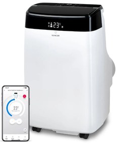 Φορητό Κλιματιστικό Ψύξης Sencor SAC MT9040C 9.000 BTU/h Wi-Fi StrongPack 35m² 65dBA Λευκό