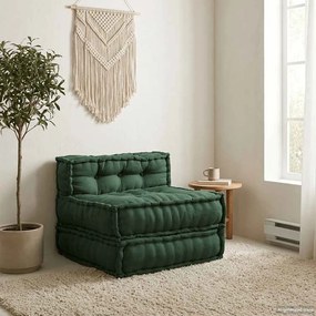 vidaXL Μοντέρνο Καναπέ Πράσινο 70x70x54 Υφασμάτινο