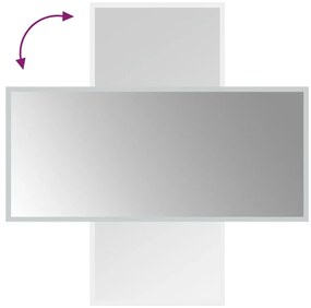 vidaXL Καθρέφτης Μπάνιου με LED 40x90 εκ.