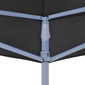 vidaXL Κάλυμμα Τέντας Εκδηλώσεων Μαύρο 3 x 3 μ. 270 γρ/μ²