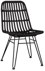 Καρέκλες Kahlua Black 46 x 62 x 86