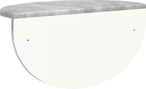 vidaXL Ράφι Τοίχου Σκυρόδεμα Γκρι 48 x 24 x 24 εκ