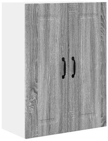 vidaXL Ντουλάπα Κουζίνας Kalmar Γκρίζο Σονομα 60 x 31 x 80 εκ.