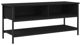 vidaXL Ντουλάπι TV Μαύρη δρυς 100 x 35 x 45 εκ. Επεξεργασμένο ξύλο