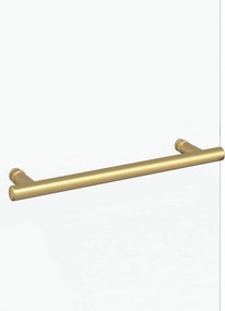 vidaXL Καλυμμα Ντους Διαφανές και Χρυσό 95 x 140 cm