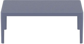 SKY DARK GREY 100Χ60Χ40εκ. ΤΡΑΠΕΖΙ ΠΟΛ/ΝΙΟΥ