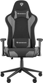 Genesis NFG-2067 Nitro 440 G2 Υφασμάτινη Καρέκλα Gaming με Ρυθμιζόμενα Μπράτσα Γκρι