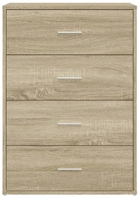 vidaXL Ντουλάπι Sonoma Δρυς 60x31x84 εκ. Επεξεργασμένο Ξύλο