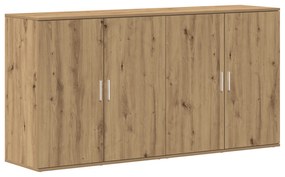 vidaXL Σύνθετα 2 τμχ Καρυδιά 79x38x80 εκ Επεξεργασμένο ξύλο
