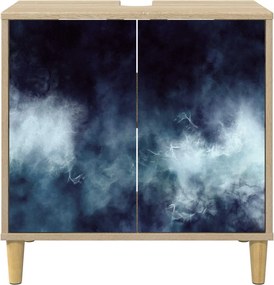 vidaXL Ντουλάπι Μπάνιου RAALTE Sonoma 60 x 40 x 60 εκ