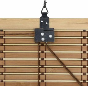 vidaXL Ρόλερ με κουρτίνες Φύση 140 x 220 cm Μπαμπού