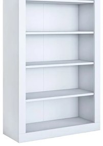 Βιβλιοθήκη Zoel λευκό μελαμίνης 80x31.5x180εκ 80x31.5x180 εκ.