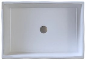 Sanitec Castello 202 Νιπτήρας Συνθετικός Επικαθήμενος 52x39x13cm White