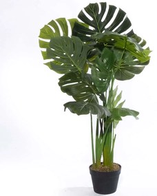 Τεχνητό Δέντρο Μονστέρα Lush 8211-6 60x60x115cm Green Supergreens Πολυαιθυλένιο