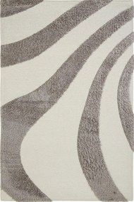 Χαλί Toscana Shaggy Branco White Silver Royal Carpet 160X230cm