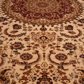 Χαλί Διαδρόμου (80x220) Βιοκαρπέτ Isfahan 2879A Cream/ Red