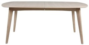 Τραπέζι Oakland A110, Ανοιχτό χρώμα ξύλου, 76x102x180cm, 48 kg, Ινοσανίδες μέσης πυκνότητας, Φυσικό ξύλο καπλαμά, Ξύλο | Epipla1.gr