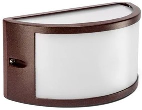Απλίκα Φωτιστικό Τοίχου SEGOVIA 1 LED IP54 Στεγανό Bot Lighting-SEGOVIA110C-Σκουριασμένο SEGOVIA110C
