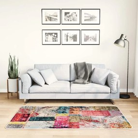 vidaXL Χαλί Πλενόμενο Πολύχρωμο 80 x 150 εκ. Patchwork