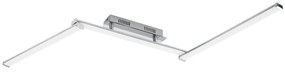 Φωτιστικό Οροφής Led Lasana 2 96108 White Eglo Aluminium, Polypropylene