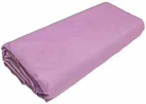 Σεντόνι Μονό με Λάστιχο Μεμονωμένο 100χ200+20εκ. Lilac