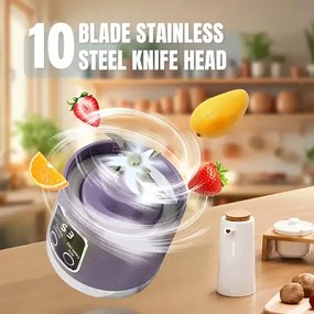 Φορητό μπλέντερ χειρός - HS-860 - 7.4V - 814284 - Green