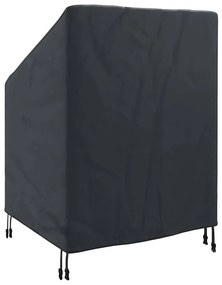vidaXL Κάλυμμα Κήπου για Καρέκλα Μαύρο 75 x 78 x 65 / 100 εκ Ύφασμα 210D