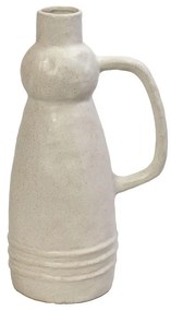 Βάζο λευκό κεραμικό 16,5x11,5x29cm