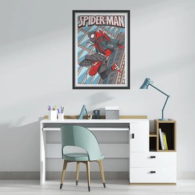 Πόστερ & Κάδρο Spiderman in Red Jordan Air SNK272 21x30cm Εκτύπωση Πόστερ (χωρίς κάδρο)