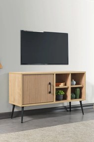 Έπιπλο Τηλεόρασης Sapphire Δρυς SOCLEFI 100x35x20