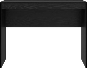 vidaXL Γραφείο Μαύρη Οξυά 100 x 40 x 76 εκ.