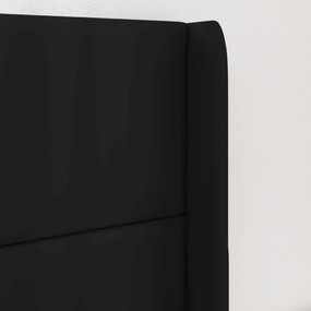 vidaXL Αυτί Κεφαλής Μαύρο 80 x 16 x 4 εκ. PVC