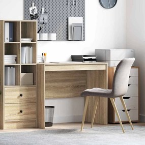 vidaXL Γραφείο Sonoma Δρυς 90 x 50 x 76 εκ. Επεξεργασμένο ξύλο