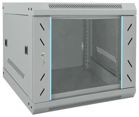 vidaXL Ντουλάπα δικτύου με αποθήκευση Γκρι 53 x 60 x 45 εκ Ατσάλι